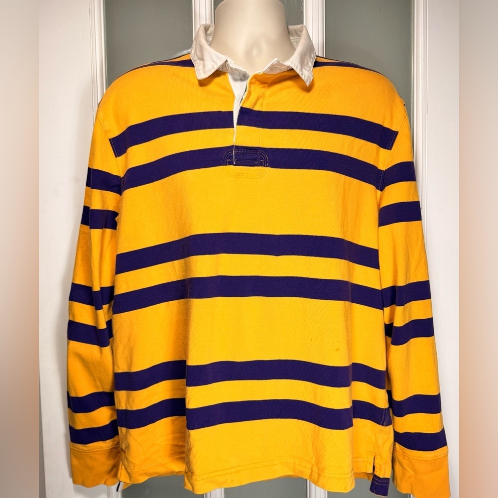 J. CREW Knit Rugby Polo